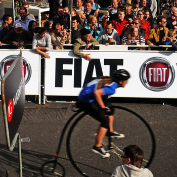 penny farthing race